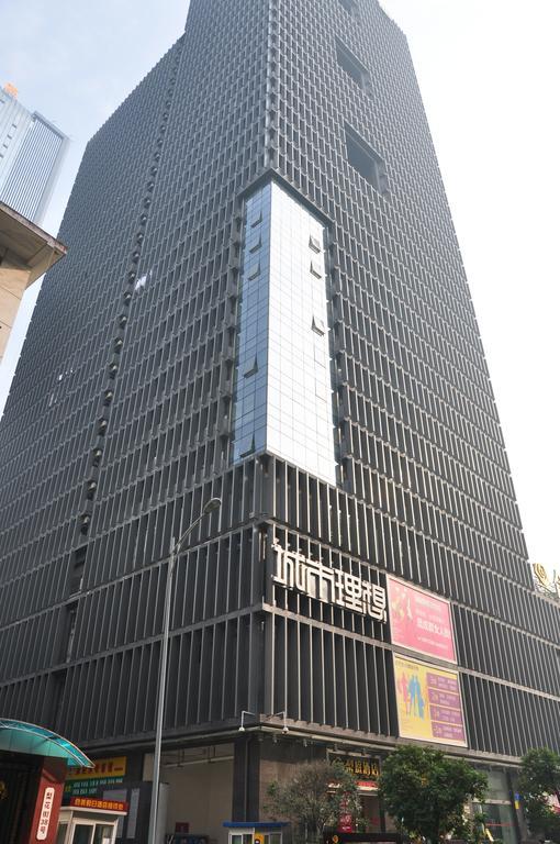 Liting Hotel Chengdu Bagian luar foto